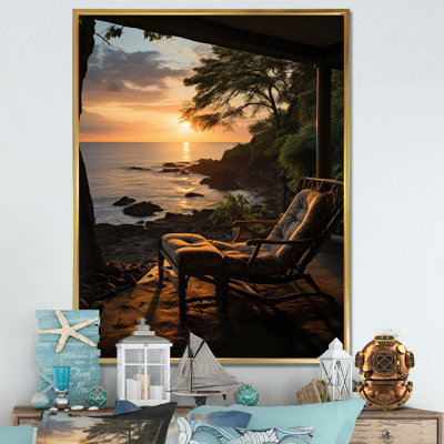 «Beach Photo Tropical Vibes I» sur toile