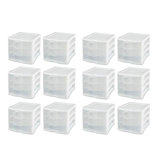 Portable 3 Drawer Storage Chest
