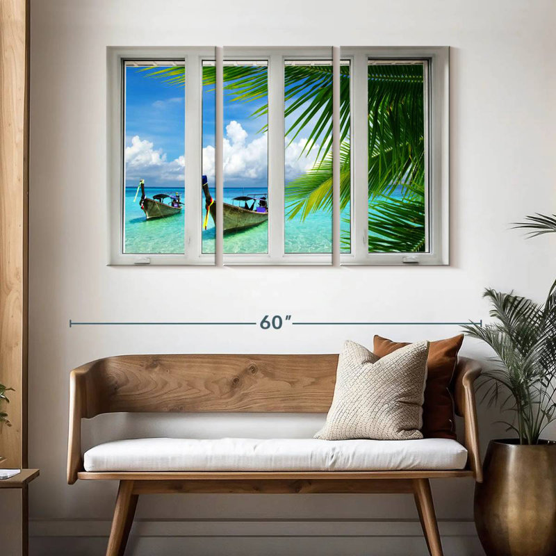 Mehar Tropical Breeze, 32" H x 50" W