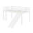 Low Loft Bed With Slide, Ladder, Safety Guardrails-1485415432