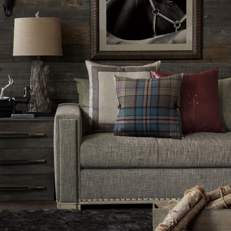Rudy Wool Square Pillow Cover & Insert