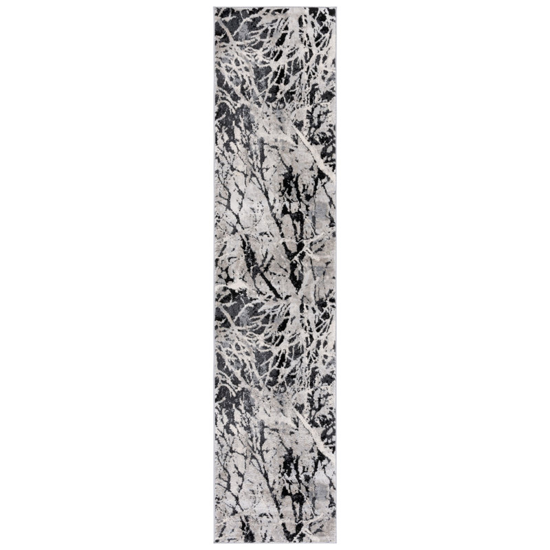 Jasper 100 Performance Abstract Rug, Runner 2' x 9'