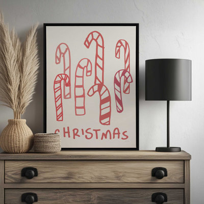 «Christmas Doodle IX» par Jenaya Jackson, reproduction d'art