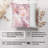 Abstract Pink Marble Geode Crystal I Modern-99959215