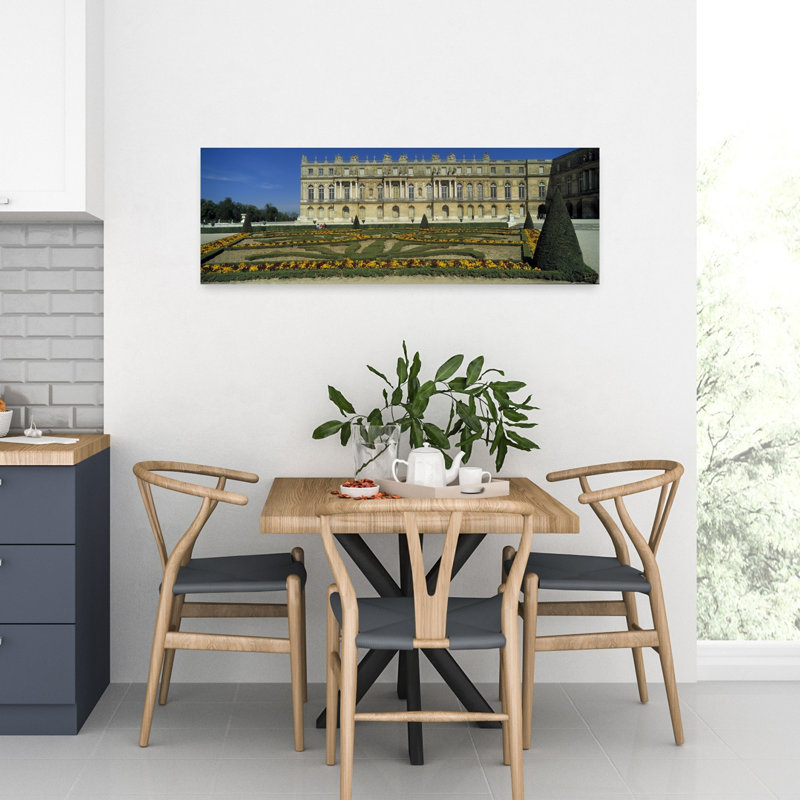 Château de Versailles, France, architecture, art mural, H 12 po x l 36 po