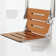 Silhouette Comfort Folding Shower Seat with Arms