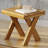 3 - Piece Solid Wood Living Room Table Set-815210317