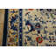 Tapis luxueux en soie ivoire