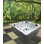 Freeport Park® Karg 220 Volt Acrylic Square Standard (Hardwired) Hot Tub