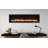 Amantii SYM-100-LUMINA Electric Fireplace, Smart, 3 speed motor, mobile app, flame setting, multi colored flame-120089724