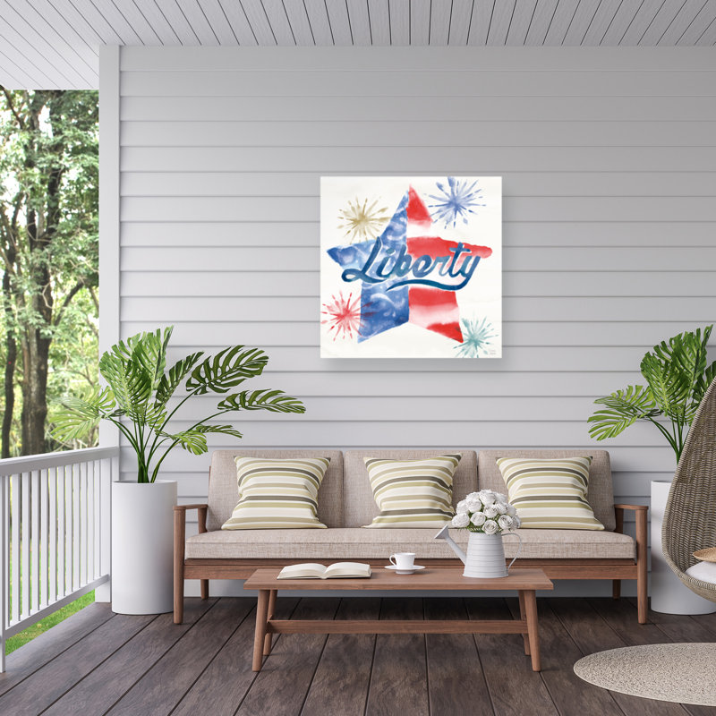 Décoration murale d'extérieur Craig-Luka Oh My Stars IV, L 24 po x H 24 po