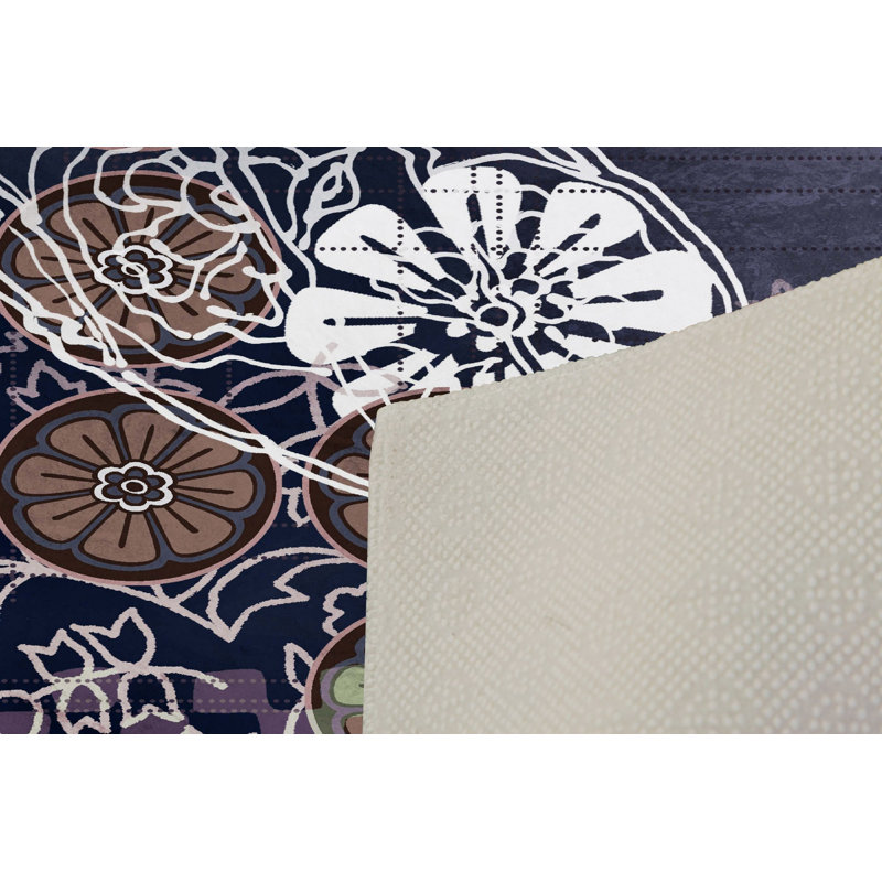 Premium Hall Carpet (3.3 x 6.6 ft), 100% Polyester, 0.4 in Pile Height | Antibacterial, Non-Slip PVC Dot Underside | Machine Washable, 3D Digital Printing | Ideal for Living Room, Bedroom, and Entryway Decor