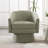 360-Degree Swivel Upholstered Barrel Chair with Removable Cushion-370074752