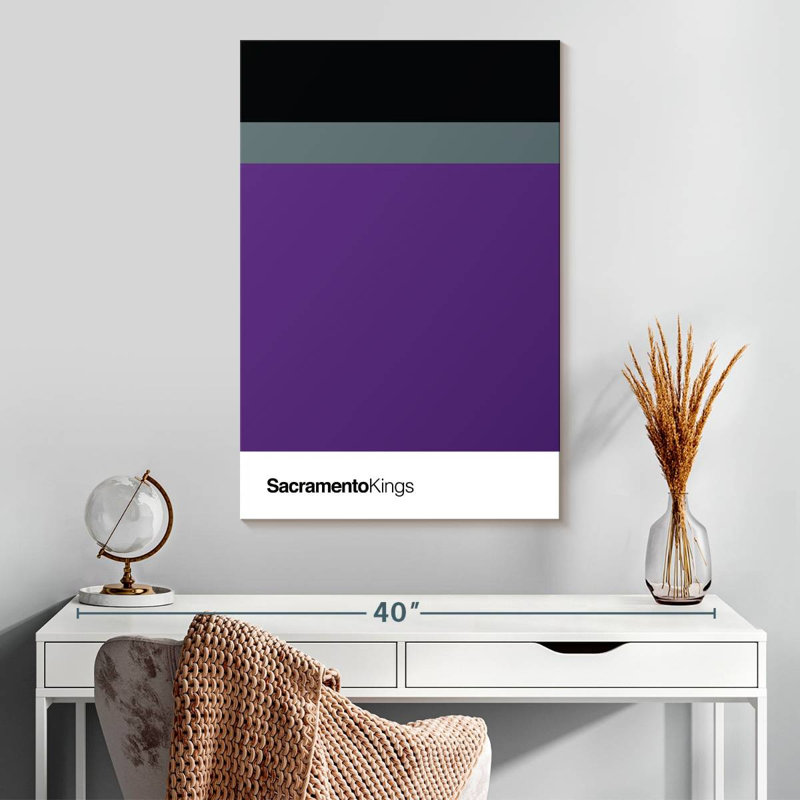 Sireci Sacramento Kings, 30" H x 20" W