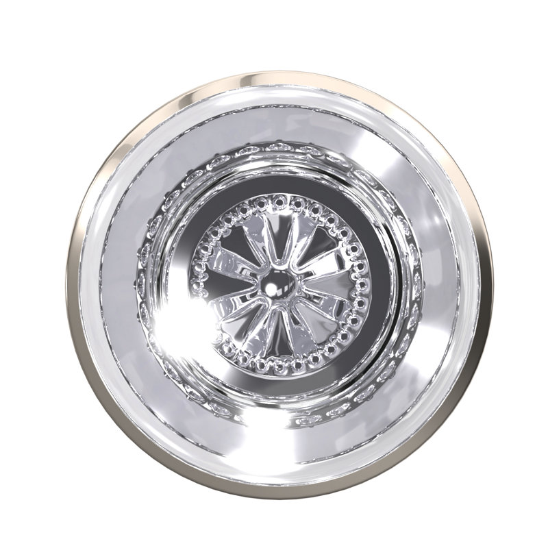 Hobson Door Knob, Polished Nickel