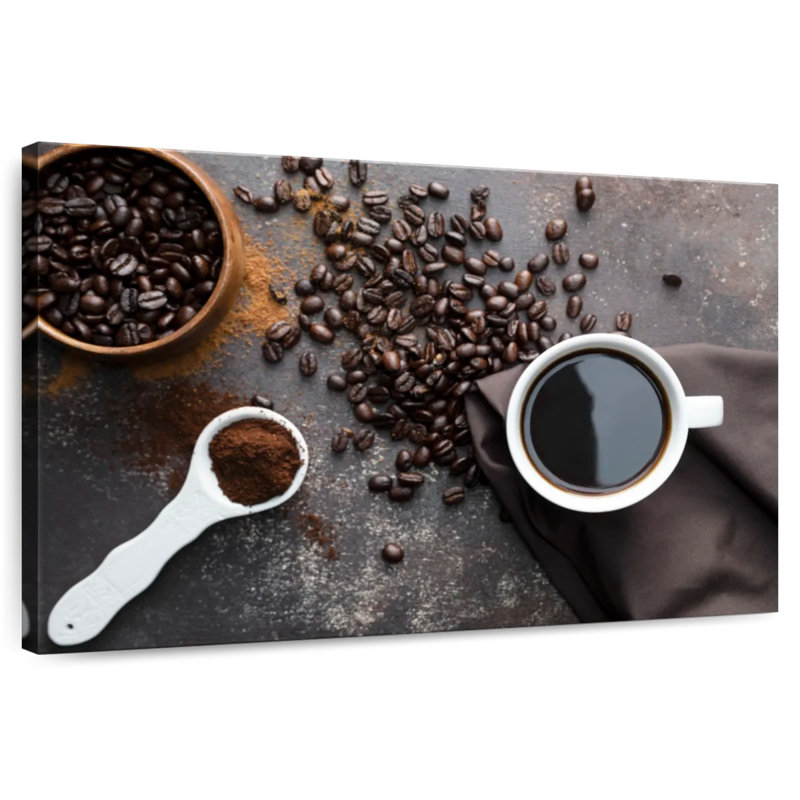 Coffee Stages, 8" H x 12" W