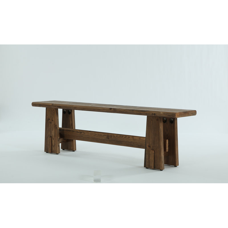 Solid Wood Bench