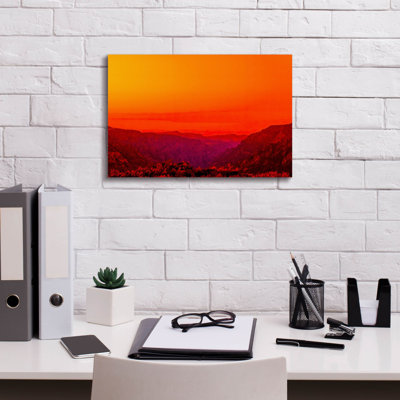 «New Mexico Drama On Canvas» par Mark A Paulda, reproduction