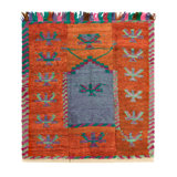 Tulu One-of-a-Kind 4'1" X 4'6" Hand Knotted Area Rug
