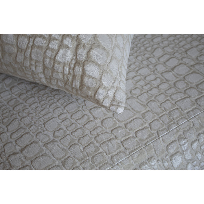 Croc Square Pillow Cover & Insert