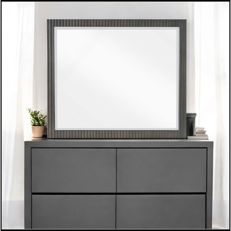 Clayten Espresso Finish Mirror