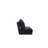 Versatile 2-Seat Sofa-Bed, Black, 47.2 x 47.2 x 10.2 inches | 100% Metal Frame, 100% Polyester Fabric | 5-Level Adjustable Backrest, Easily Converts to Bed | Maximum Weight Capacity: 440 lbs, Perfect for Small Spaces-169604649