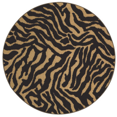 Tapis brun / noir Furnish My Place