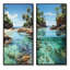 «Caribbean Caribbean Dreamscape» - 2 pièces-1669994146-1669994159