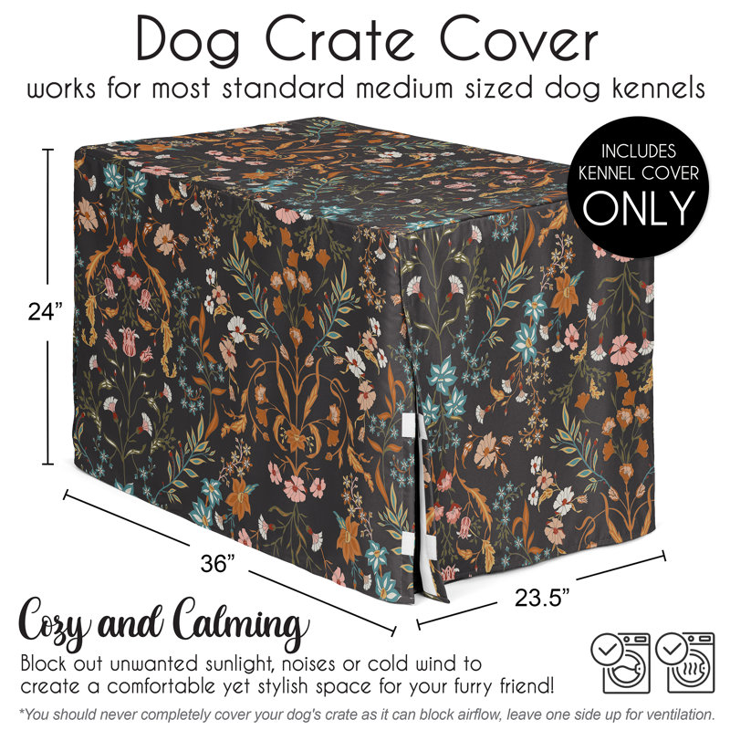 Couvre-cage pour chien Boho par Sweet Jojo Designs