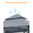 SeeHill Patio Gazebo, Metal Frame Outdoor Gazebos with Double Roofs, Outdoor Gazebos Shelter Tent, Patio Gazebo Canopy with Mosquito Netting for Lawn, Backyard, Deck and Garden-113380069-113380068
