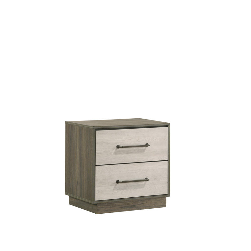 Table de chevet 2 tiroirs Gem