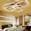 6-Light Led Semi Flush Mount Ceiling Light
