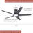 Akhavi Ceiling Fan with LED Lights-378983699