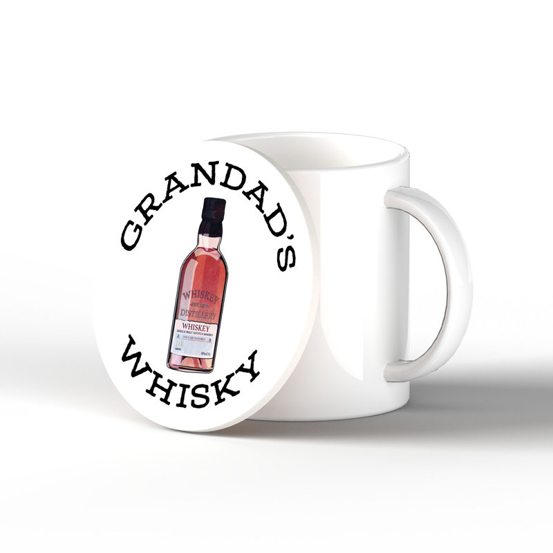 Kana Ceramic Round 1 Piece Coaster