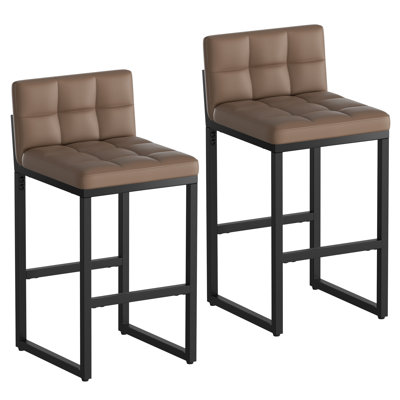 Counter Stool with Metal Frame