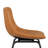 Faux Leather Swivel Upholstered Counter & Bar Stool With Metal Frame (Set of 6)-1244242197