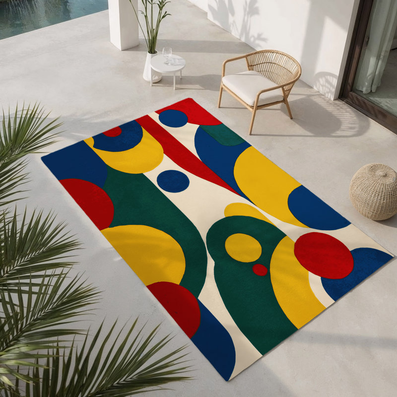 Tapis intérieur et extérieur Radiant Shimmer, Rectangle 1 pi 6 po x 2 pi 6 po
