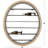 Cherylee 13 Bottle Wall Mounted Wine Bottle Rack in Black