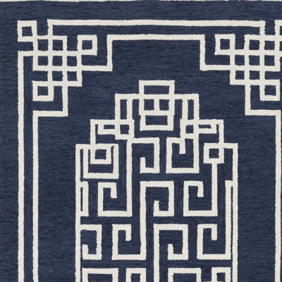 Wool Geometric Indoor Rug