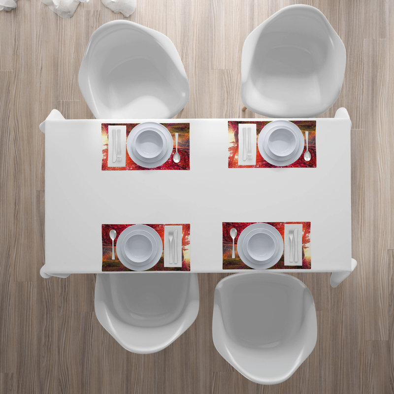 Polyester Animals/Nature Rectangle Placemat