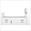 Base de lit plateforme simple avec bibliothèques et tablettes de rangement-1053127855