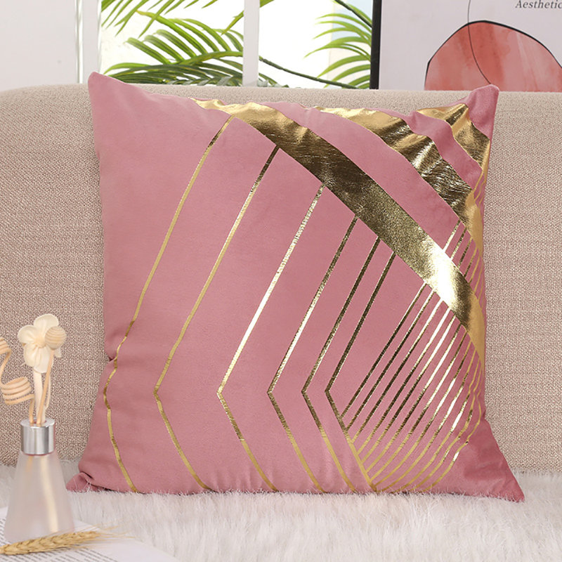 Grigorii Striped Square Cushion