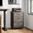 Modern 3-Drawer Rolling Vertical File Cabinet With Locking Casters,  Mobile Printer Stand For Home Office-1177238353