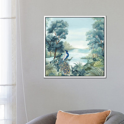 Peafowl by Eva Watts - Painting on Canvas