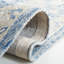 Micro-Loop Oriental Area Rug In Blue / Ivory-1250207005