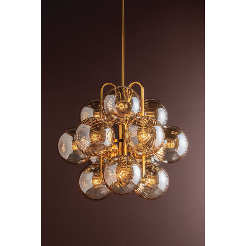 Cronus Chandelier, 12, 34.25" H x 34" W x 34" D