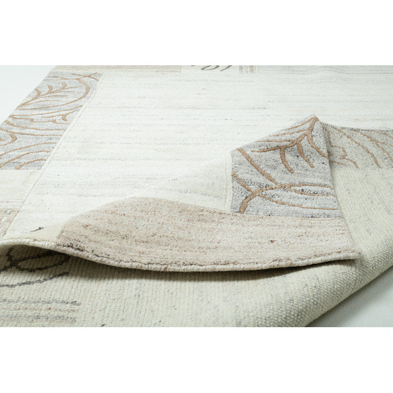 Roseboom Wool Hand Woven Area Rug, Rectangular 120 x 180 cm