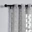 Paire de rideaux transparents texturés à pois-233652254