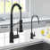 KRAUS Bolden Commercial Style 2-Function Single Handle Pull Down Kitchen Faucet