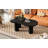 Cream Style Irregular End Table with 3 Sturdy Legs-120386426